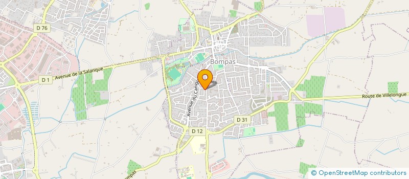 localisation de l'entreprise EURL LAZO PATRICE à BOMPAS