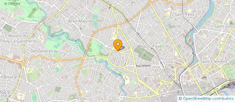localisation de l'entreprise EURL LC BAZIN à NANTES