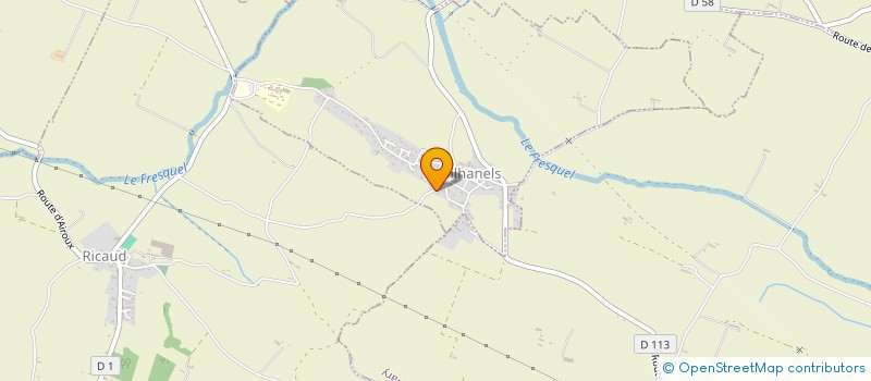 localisation de l'entreprise EURL LC-TRANS  SOUILHANELS