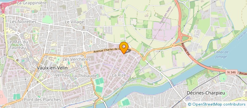 localisation de l'entreprise EURL LE 32 à VAULX-EN-VELIN