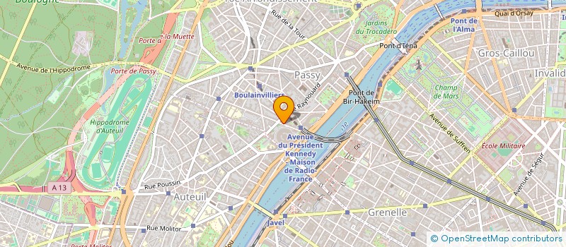 localisation de l'entreprise EURL LE BERRY IMMOBILIER  PARIS