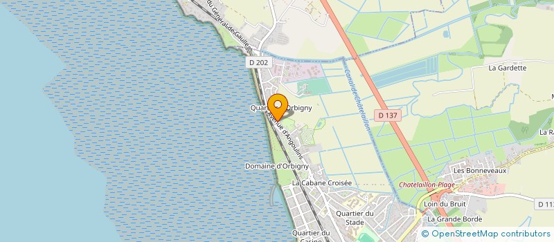 localisation de l'entreprise EURL LE BON TUYAU à CHATELAILLON-PLAGE