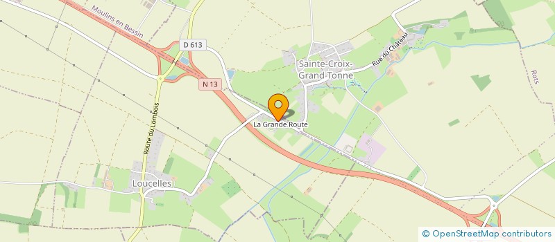 localisation de l'entreprise EURL LE BORDAIS BRUNO  LOUCELLES