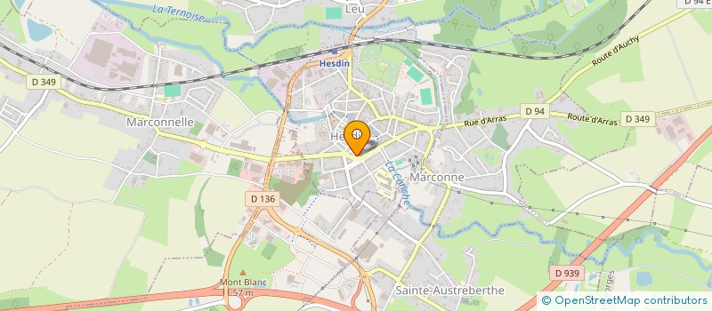 localisation de l'entreprise EURL LE BORGNE  DINAN