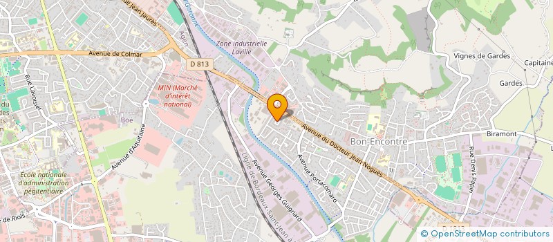 localisation de l'entreprise EURL LE BOULIER MAGIQUE  BOE