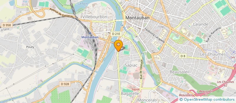 localisation de l'entreprise EURL LE BRULOT  MONTAUBAN