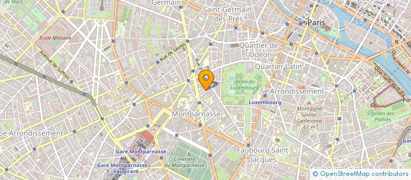 localisation de l'entreprise EURL LE CHAMP FREUDIEN EDITEUR  PARIS