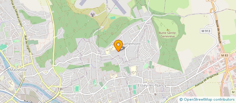 localisation de l'entreprise EURL LE CLAIR DE LUNE  DOMMARTEMONT