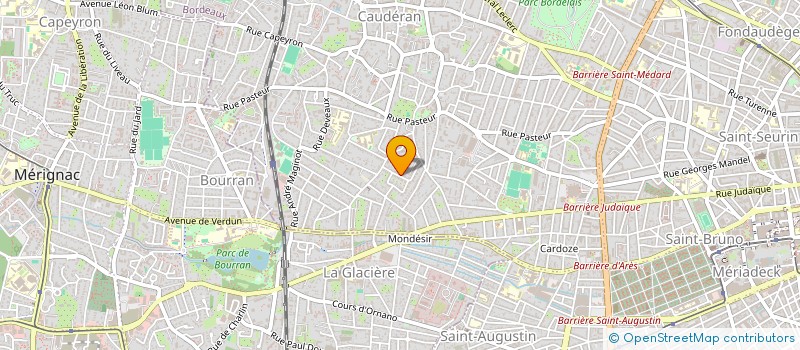 localisation de l'entreprise EURL LE CORPS EN FORME à BORDEAUX