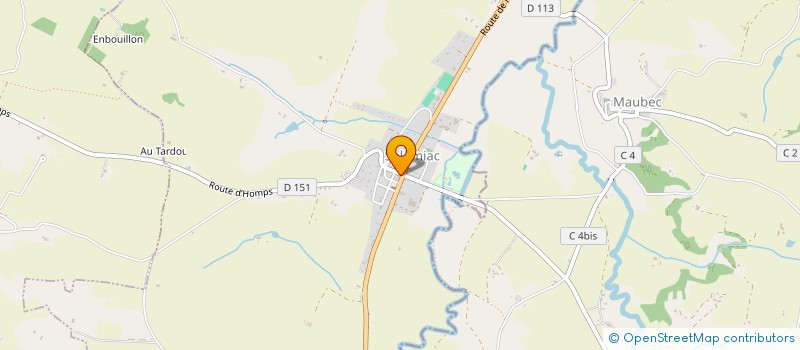 localisation de l'entreprise EURL LE FAMILY  SOLOMIAC