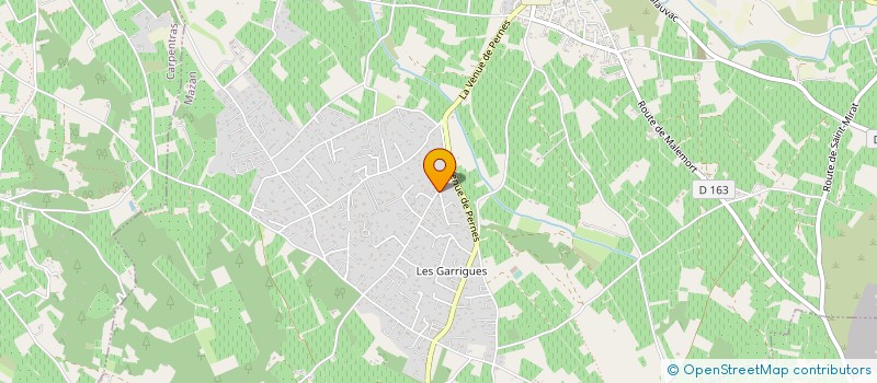 localisation de l'entreprise EURL LE FERRONNIER MAZANAIS à MAZAN