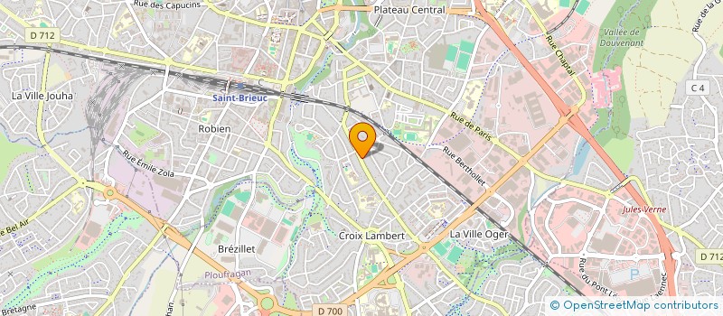 localisation de l'entreprise EURL LE FOURNIL D'ANTAN à SAINT-BRIEUC