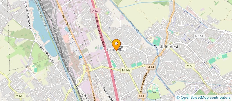 localisation de l'entreprise EURL LE FOURNIL DE PATRICK  SAINT-ALBAN