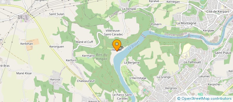 localisation de l'entreprise EURL LE FUR à KERVIGNAC
