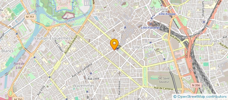 localisation de l'entreprise EURL LE GALOPIN à LILLE