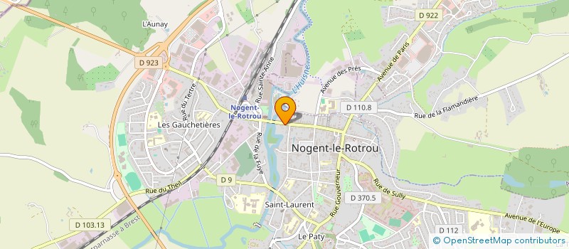 localisation de l'entreprise EURL LE GUEN INFORMATIQUE à NOGENT-LE-ROTROU
