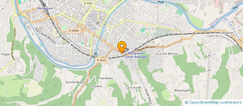 localisation de l'entreprise EURL LE HOUX à SANILHAC