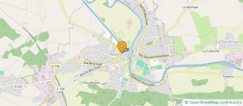 localisation de l'entreprise EURL LE KORRIGAN  MALESTROIT