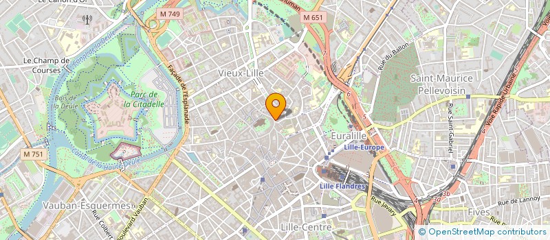 localisation de l'entreprise EURL LE LION IMMOBILIER à LILLE