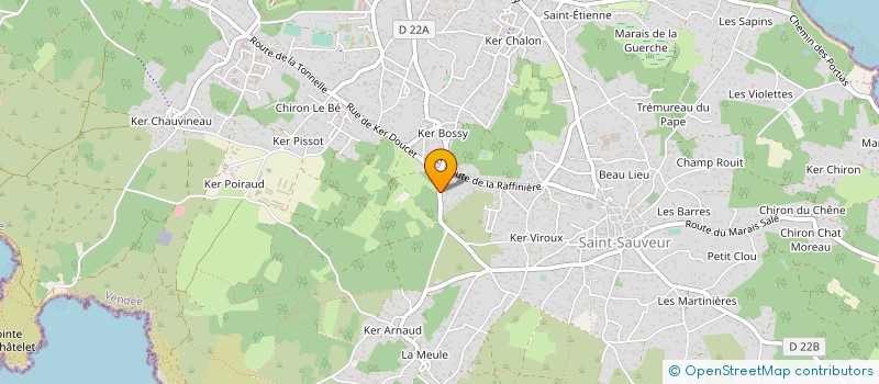 localisation de l'entreprise EURL LE MIRADOR à L'ILE-D'YEU