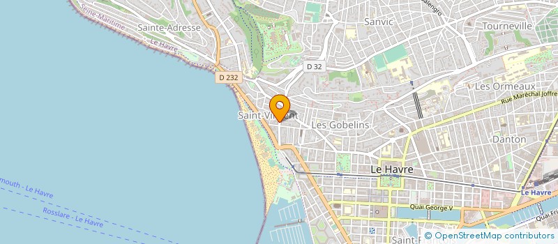 localisation de l'entreprise EURL LE MOJO à LE HAVRE