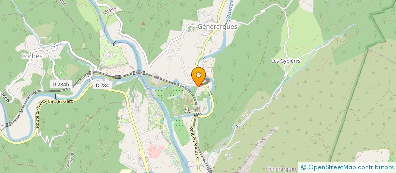 localisation de l'entreprise EURL LE MONTSAUVE  ANDUZE