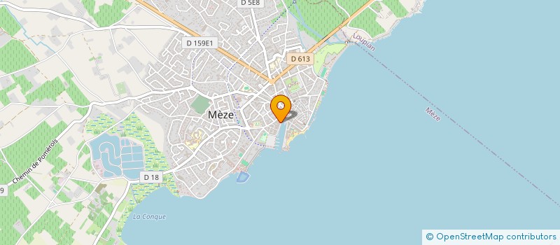 localisation de l'entreprise EURL LE NEPTUNE à MEZE