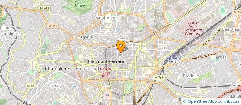 localisation de l'entreprise EURL LE NOAN à CLERMONT-FERRAND