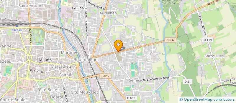 localisation de l'entreprise EURL LE NOUVEAU PILIER  AUREILHAN