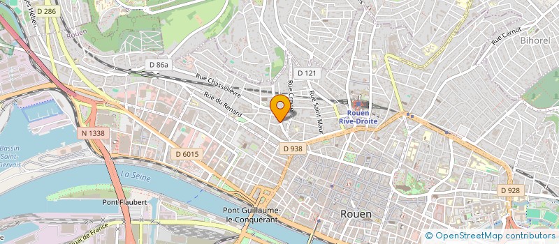 localisation de l'entreprise EURL LE P'TIT PATISSIER  ROUEN