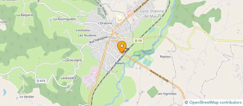 localisation de l'entreprise EURL LE PERIGORD à MAURS