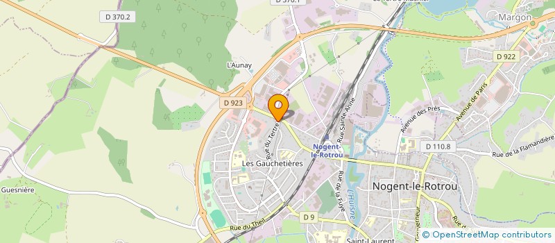 localisation de l'entreprise EURL LE PETIT BISTROT à NOGENT-LE-ROTROU