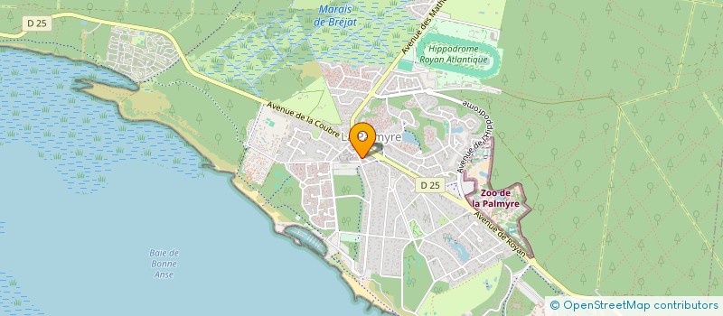 localisation de l'entreprise EURL LE PETIT DELICE  LES MATHES