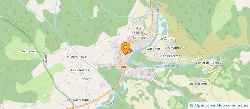 localisation de l'entreprise EURL LE PIOLET à JAUSIERS