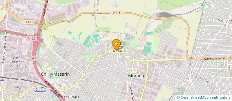 localisation de l'entreprise EURL LE ROY à MORANGIS