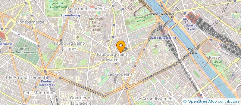 localisation de l'entreprise EURL LE RUE PAIN  PARIS