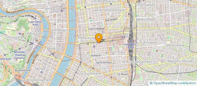 localisation de l'entreprise EURL LE SAINT VINCENT  LYON