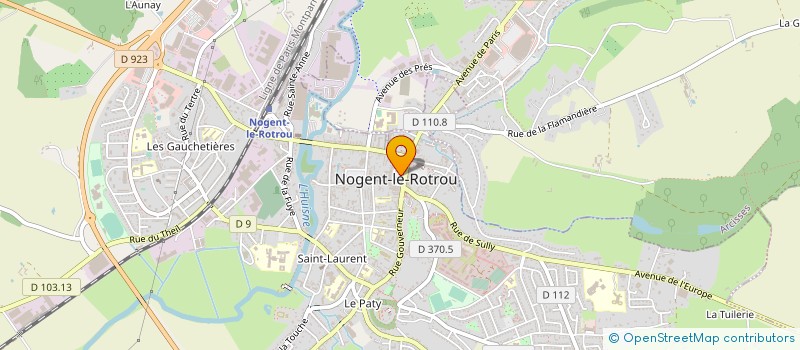 localisation de l'entreprise EURL LE SCRIBE à NOGENT-LE-ROTROU
