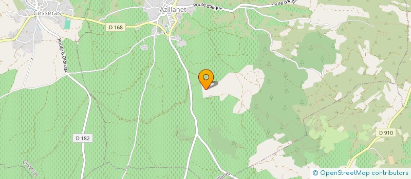 localisation de l'entreprise EURL LE SOLAIRE DU PECH  MINERVE