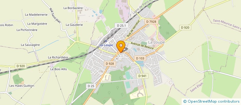 localisation de l'entreprise EURL LE VILAYVANH à LA LOUPE
