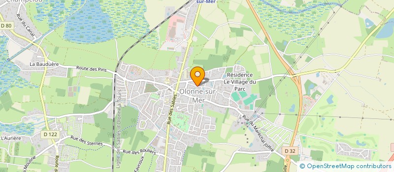 localisation de l'entreprise EURL LEBOEUF AGENCEMENT à LES SABLES D'OLONNE