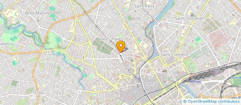 localisation de l'entreprise EURL LECUTIEZ  NANTES