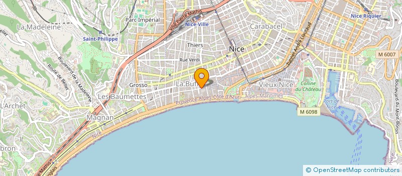 localisation de l'entreprise EURL LEFEVRE à NICE