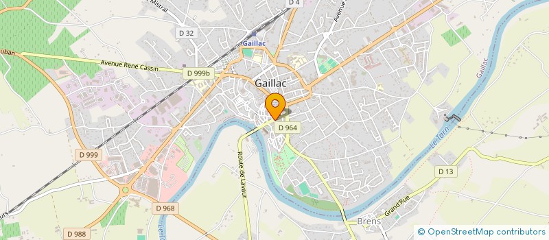 localisation de l'entreprise EURL LEFEVRE à GAILLAC