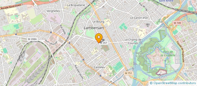 localisation de l'entreprise EURL LEFRANCOIS à LAMBERSART