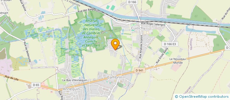 localisation de l'entreprise EURL LELEU NIEPPE à CAMBRIN