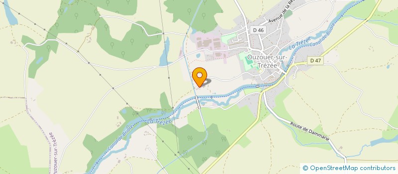 localisation de l'entreprise EURL LELOUVIER à OUZOUER-SUR-TREZEE