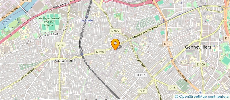 localisation de l'entreprise EURL LEMA à BOIS-COLOMBES