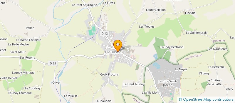 localisation de l'entreprise EURL LEMOINE CHRISTOPHE  PLOUASNE