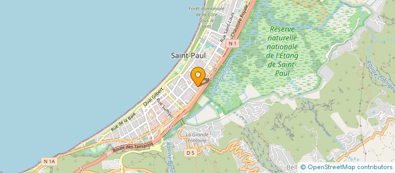 localisation de l'entreprise EURL LENGAGNE à SAINT-PAUL